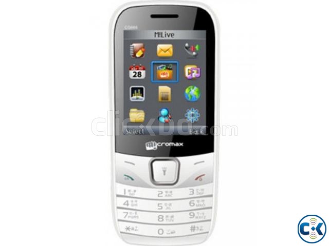Micromax CDMA GSM GC 666 Bar Phone large image 0