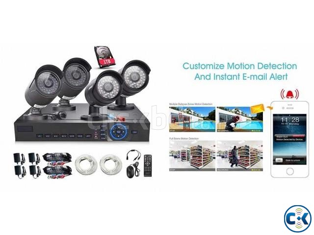 HD 4Channel DVR Kit With 04 CCTV Camera large image 0