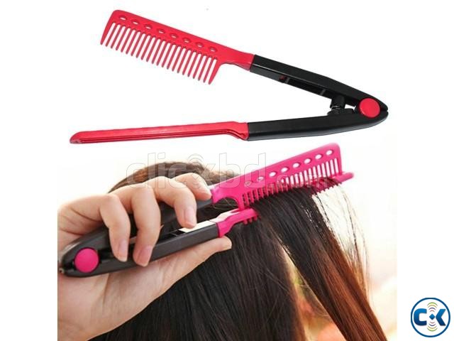 CURLING HAIR STYLING COMB large image 0