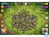 Clash of clanss TH9 base for sell