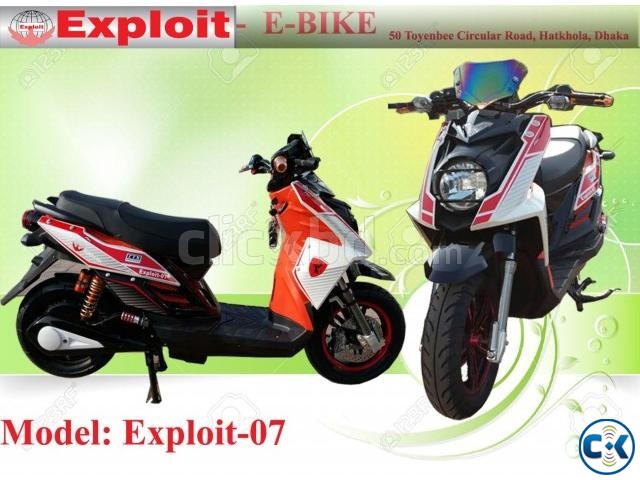 Exploit-07 Electric Bike Scooter Scooty large image 0