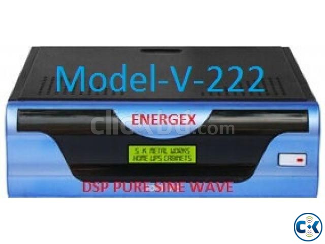 Energex DSP Pure Sine Wave UPS IPS 650 VA 5yrs. Warranty large image 0