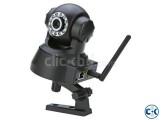 CCTV IP Camera PTZ Wifi P2P Black