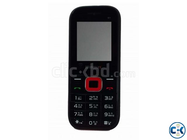 Winmax Mobile W1 Black Red  large image 0