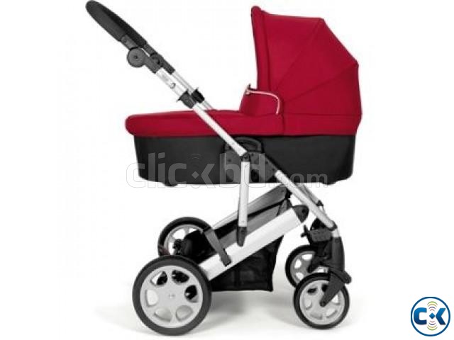 Mamas Papas Pixo Carrycot Package - Red bought from UK large image 0