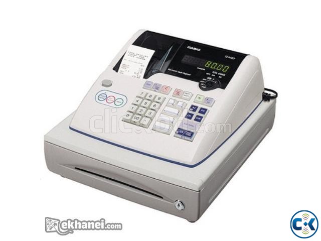 Casio TE-M80 Electronic Cash Register Machine large image 0