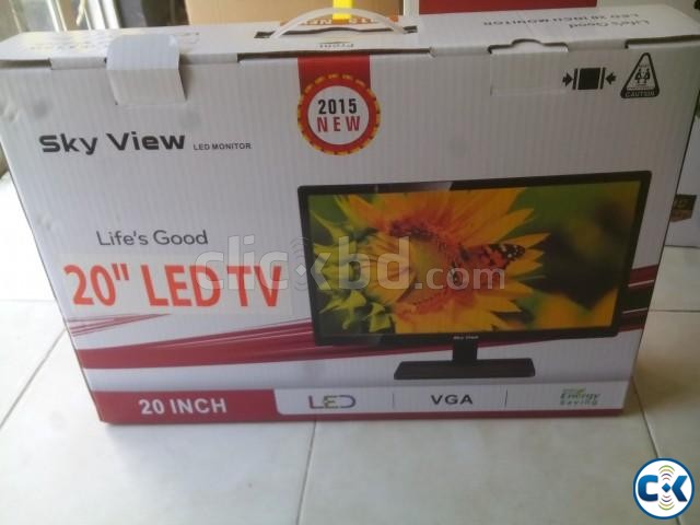 New Sky View 17.5 LED HD TV Monitor large image 0