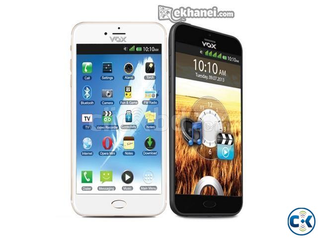 Indian vox mobile 4sim support Touch 1yr warrenty large image 0
