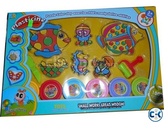 Plasticine magical puzzle color clay large image 0