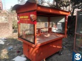 food cart with accessories