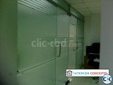 Glass partition with Decoration BDGP-02
