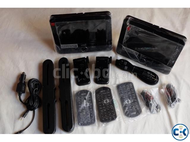 Dual Screen Portable DVD Player large image 0