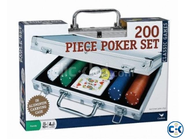 200 pc Poker Set In Aluminum Case large image 0
