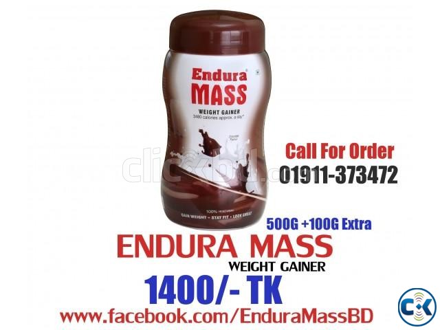 Endura Mass Weight Gainer - 500g 100g Exra large image 0
