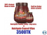 Nutrigain Powder and 60 Capsule