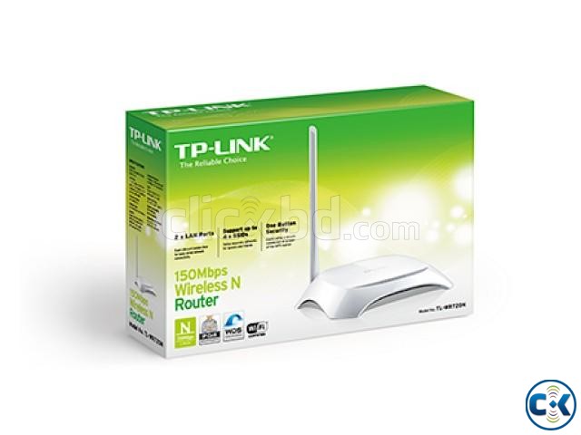 TP-Link TL-WR720N With Antina Wireless N Router large image 0