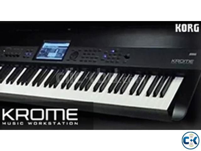 Korg krome Keyboard New . large image 0