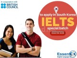 Special IELTS batch to apply in South Korea