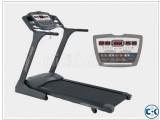 Electric treadmill with voltage stabilizer