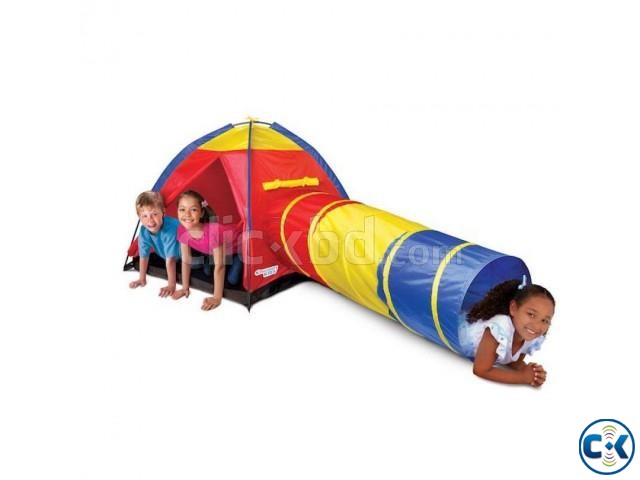 Kid s Adventure Play Tent With Tube large image 0