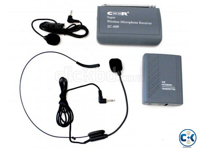 PROFESSIONAL WIRELESS MICROPHONE HEADSET large image 0