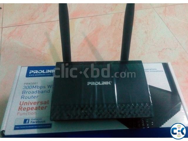 Prolink PRN3001 300 Mbps WiFi Router large image 0