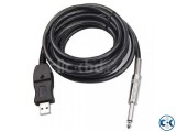 C-Media Guitar to USB interface Cable - 10 feet