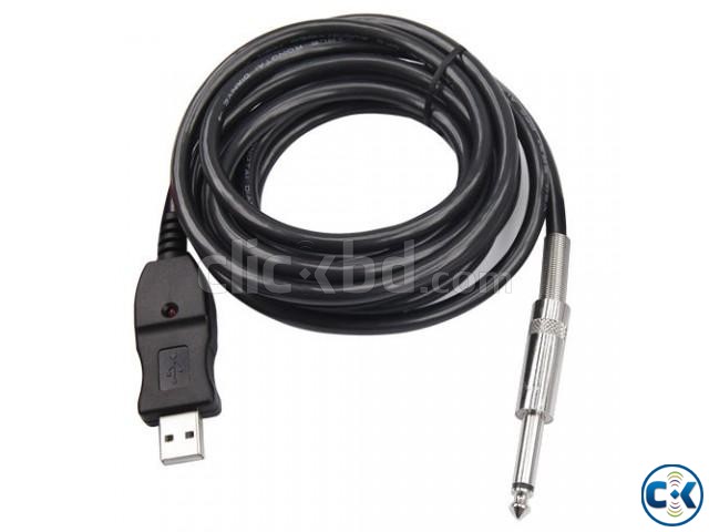 C-Media Guitar to USB interface Cable - 10 feet large image 0