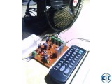 solar remote switch 2 fan 3 light