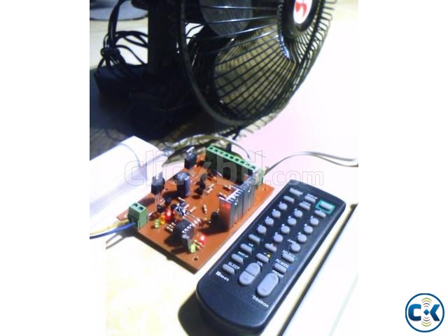 solar remote switch 2 fan 3 light large image 0