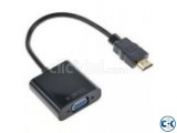 USB Male to VGA Female Converter 5Gbps High-Bandwidth