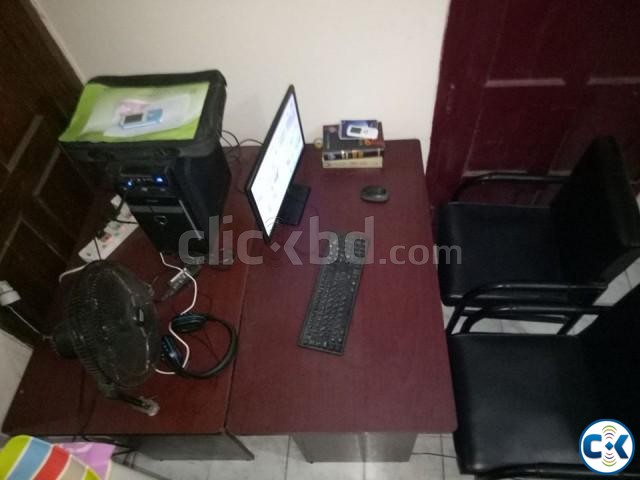 2 Office Table and 2 chair for sale large image 0