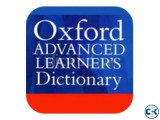 Oxford Advanced Learner s Dictionary 9th Edition