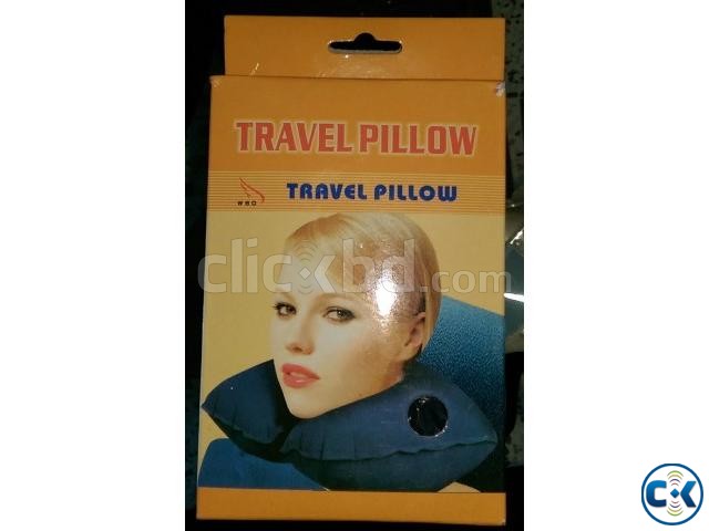 যেকোনো জার্নিতে ঘাড় ব্যথা এড়াতে আরামদায়ক-Travel Air Pillow large image 0