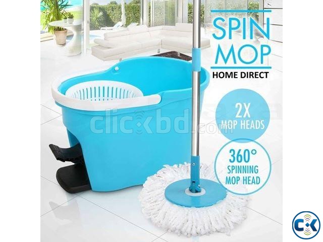 360 spin mop with bucket large image 0