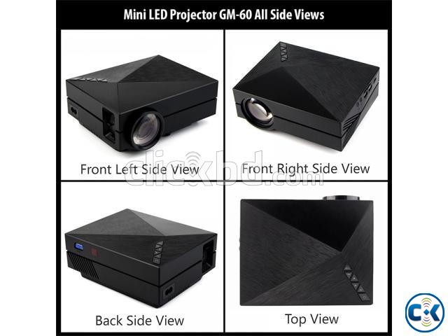 GM60 3D Mini LED Projector large image 0