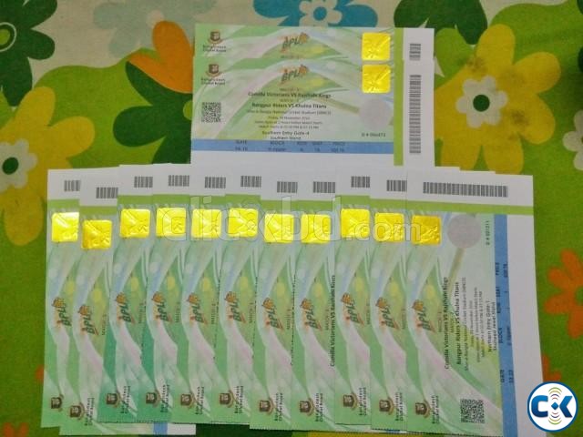 BPL t20 ticket 1st match Jewel Stand Upper large image 0