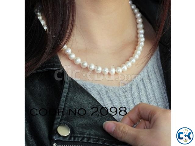 Fresh water Pearl Necklace large image 0