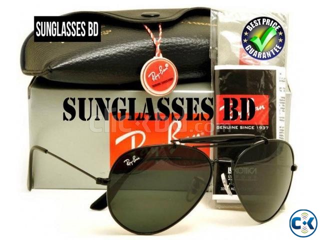 Ray Ban Gents Black Sunglass Replica SW4056 large image 0