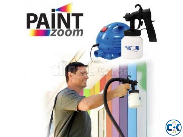 Paint Zoom Professional Electric Paint Sprayer Paint Gun large image 0