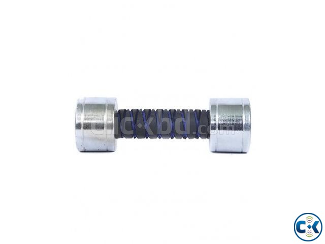 Kg Fixed Dumbbell Silver large image 0