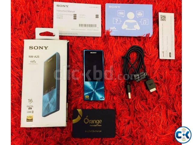 sony Walkman NW-A25 full boxed large image 0
