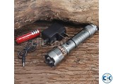 Bike Rechargeable Torch Light Silver