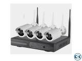HD Wi-Fi IP Camera Kit with NVR Full Package 