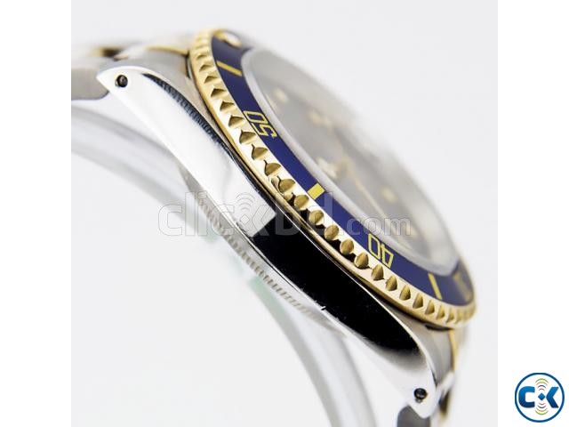 Rolex Oyster Chain with Blue Dialer large image 0