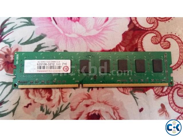Transcend 4GB 1333bus DDR-3 Ram large image 0