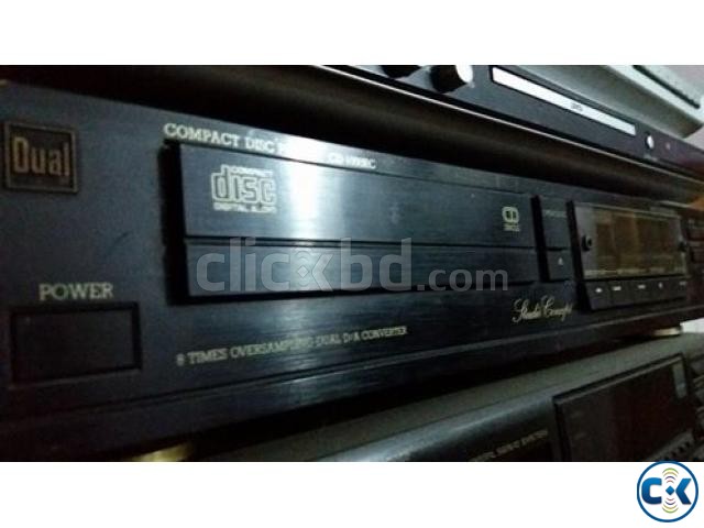 DUAL CD 1050 RC STUDIO CONCEPT COMPACT DISC PLAYER large image 0