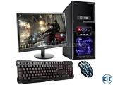 Desktop Computer with Monitor Core i5