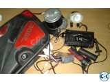 Electric bicycle kit with 2 battery