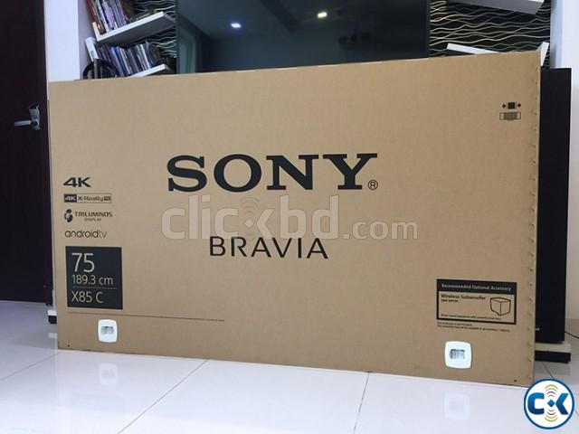 Sony 55X8500C 4K 3D with smart TV large image 0
